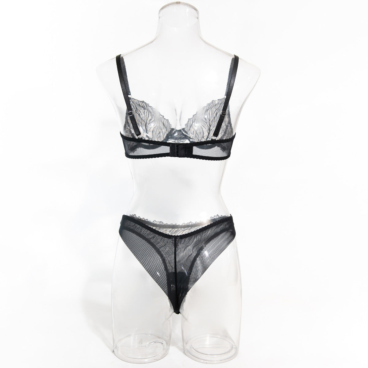 Mesh Sheer Bra Set Lingerie - detail view 18