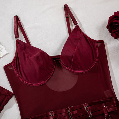 3-Piece Set Lace-Up Lingerie - detail view 41