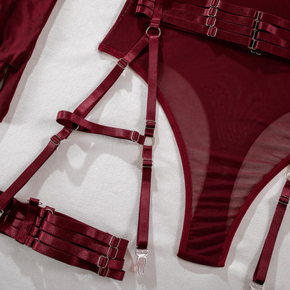 3-Piece Set Lace-Up Lingerie - detail view 43