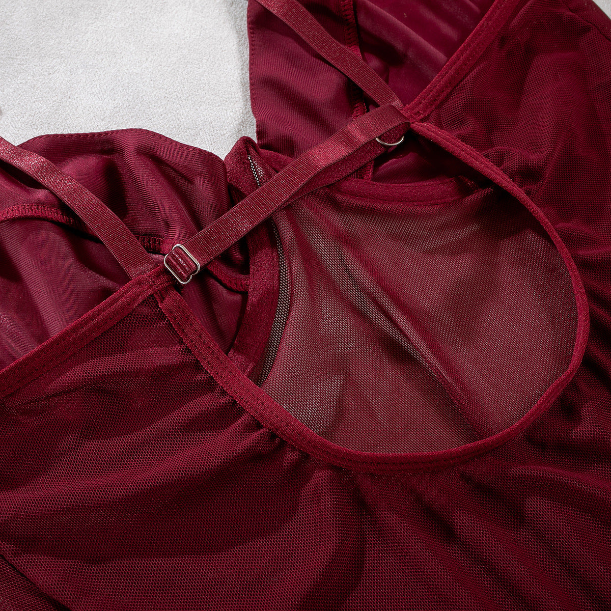 3-Piece Set Lace-Up Lingerie - detail view 45