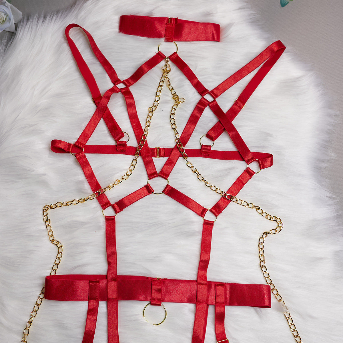 4-Piece Set Chain Lingerie - detail view 15