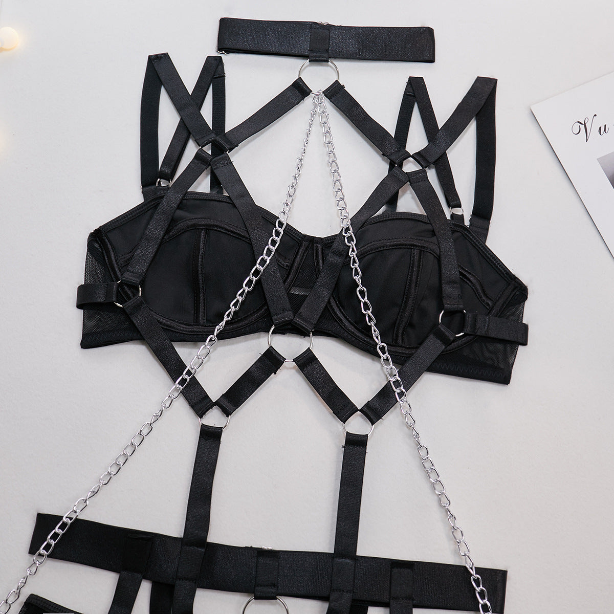 4-Piece Set Chain Lingerie - detail view 28