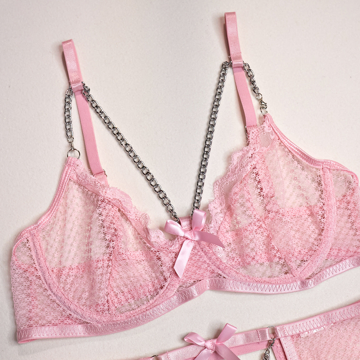 4-Piece Set Chain Lingerie - detail view 49