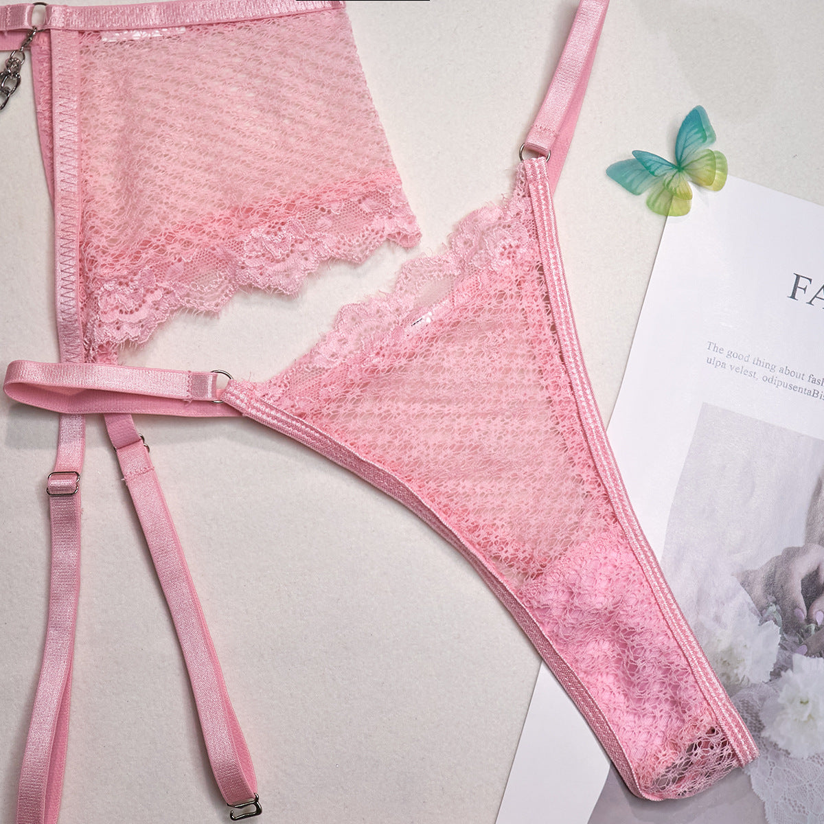 4-Piece Set Chain Lingerie - detail view 53