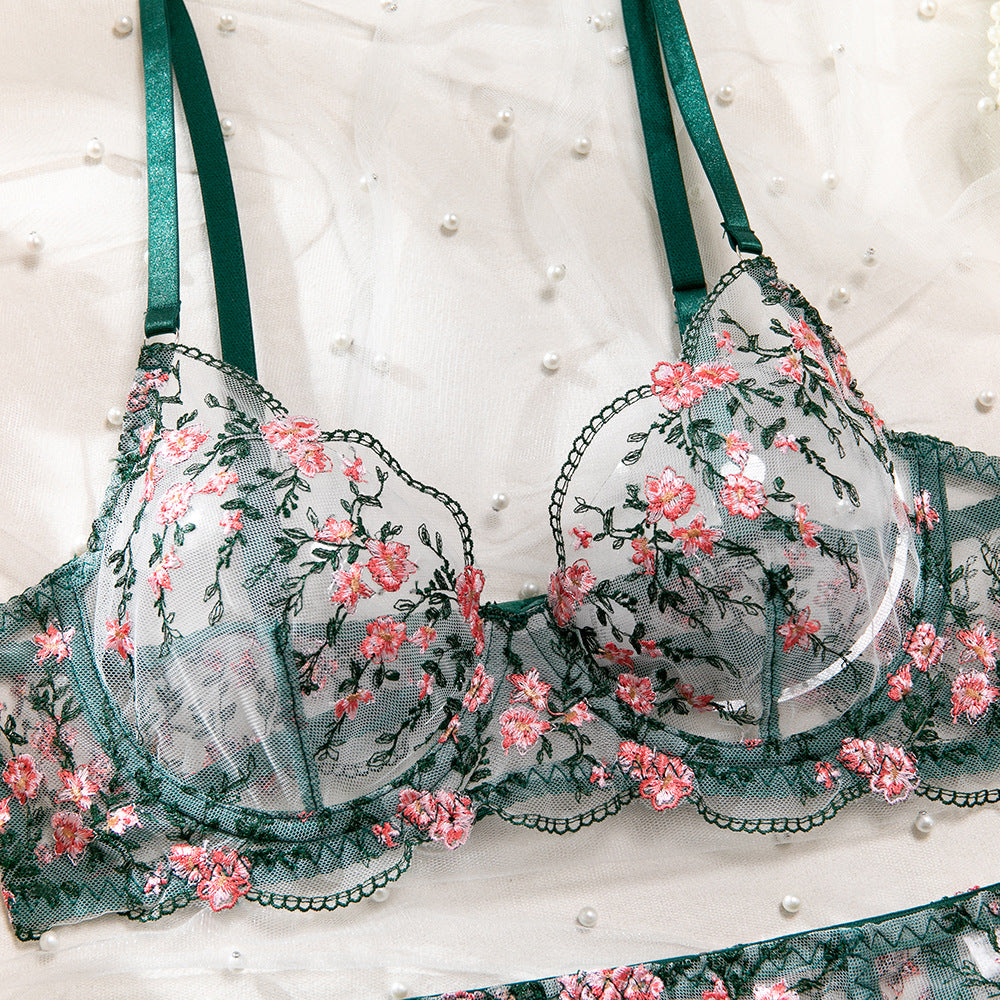 SoftRevel Sheer Mesh 4-Piece Set Bra - detail view 4