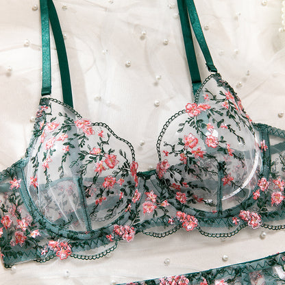 SoftRevel Sheer Mesh 4-Piece Set Bra - detail view 4