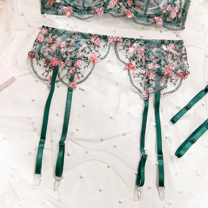 SoftRevel Sheer Mesh 4-Piece Set Bra - detail view 6