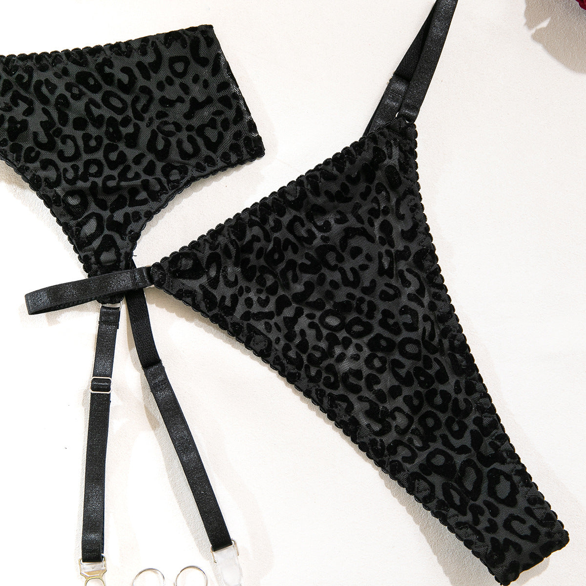 Black Sheer Push-Up Lingerie Set - detail view 16