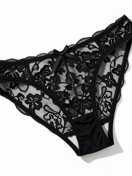 Crotchless Lace Panties