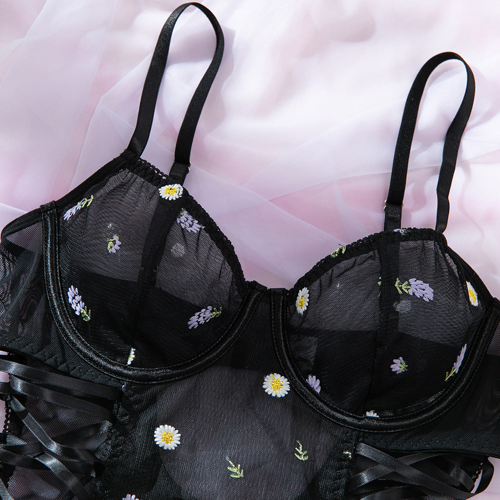 Embroidered Bodysuit - detail view 14