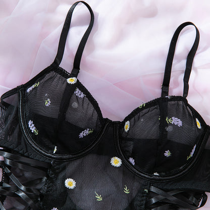 Embroidered Bodysuit - detail view 14