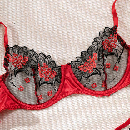 Embroidered Lingerie Set - detail view 17