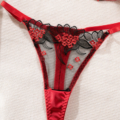 Embroidered Lingerie Set - detail view 20