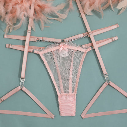 Lace 3-Piece Set Chain Lingerie - detail view 53