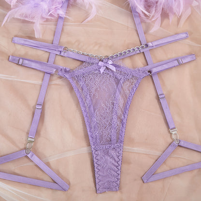 Lace 3-Piece Set Chain Lingerie - detail view 62