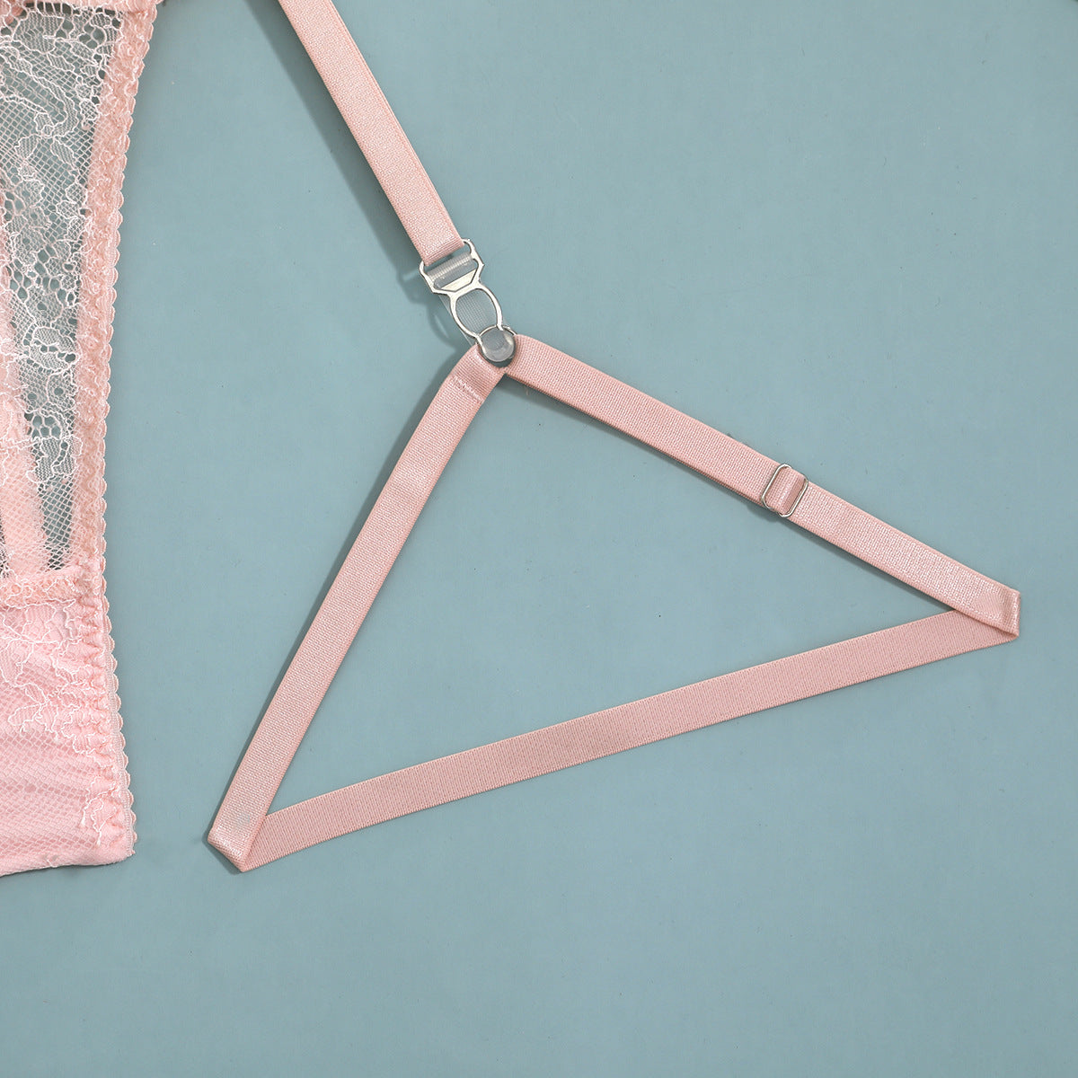 Lace 4-Piece Set Chain Lingerie - detail view 71