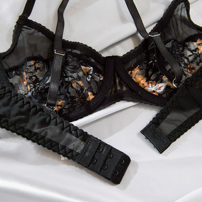 Lace Bra Set Push-Up Lingerie - detail view 14