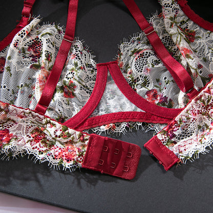 Lace Bra Set Push-Up Lingerie - detail view 15