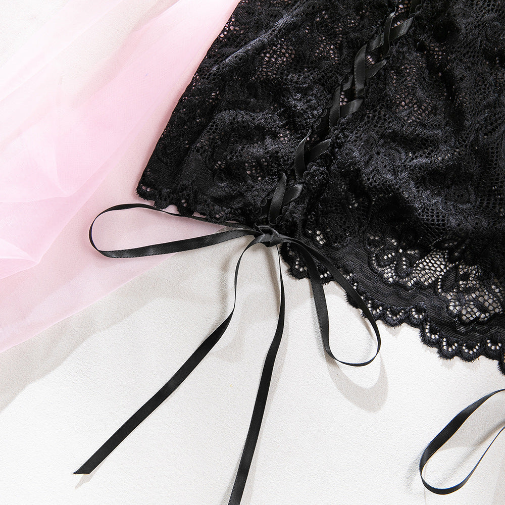 Lace Bra Set Push-Up Lingerie - detail view 16