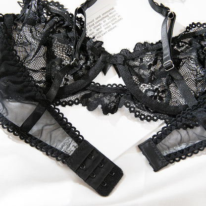 Lace Bra Set Push-Up Lingerie - detail view 16