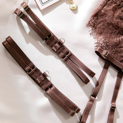 Lace Bra Set Push-Up Lingerie - detail view 18