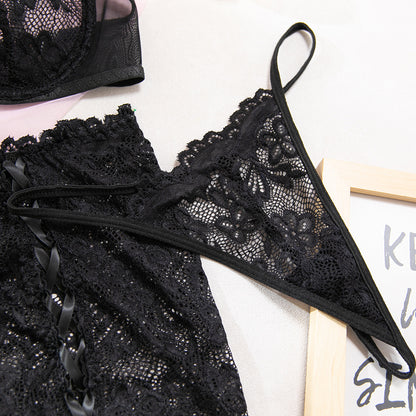 Lace Bra Set Push-Up Lingerie - detail view 20