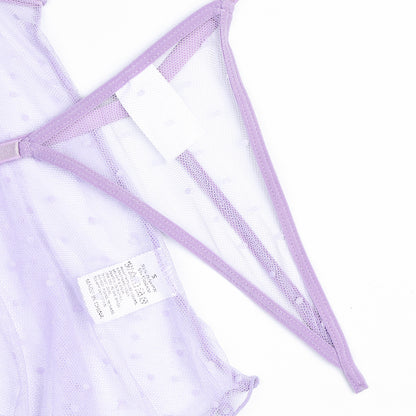 Lace Mesh Babydoll Dress - detail view 22