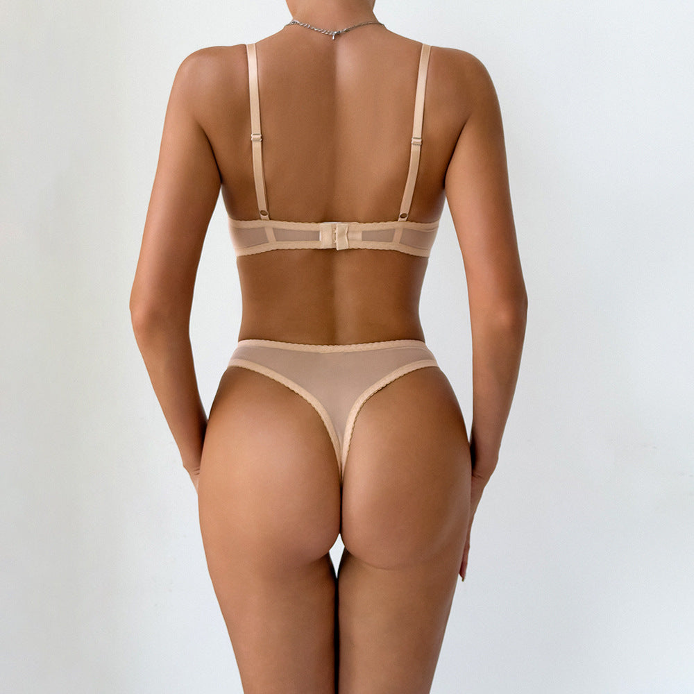 Lace Mesh Bra Set Lingerie - detail view 14