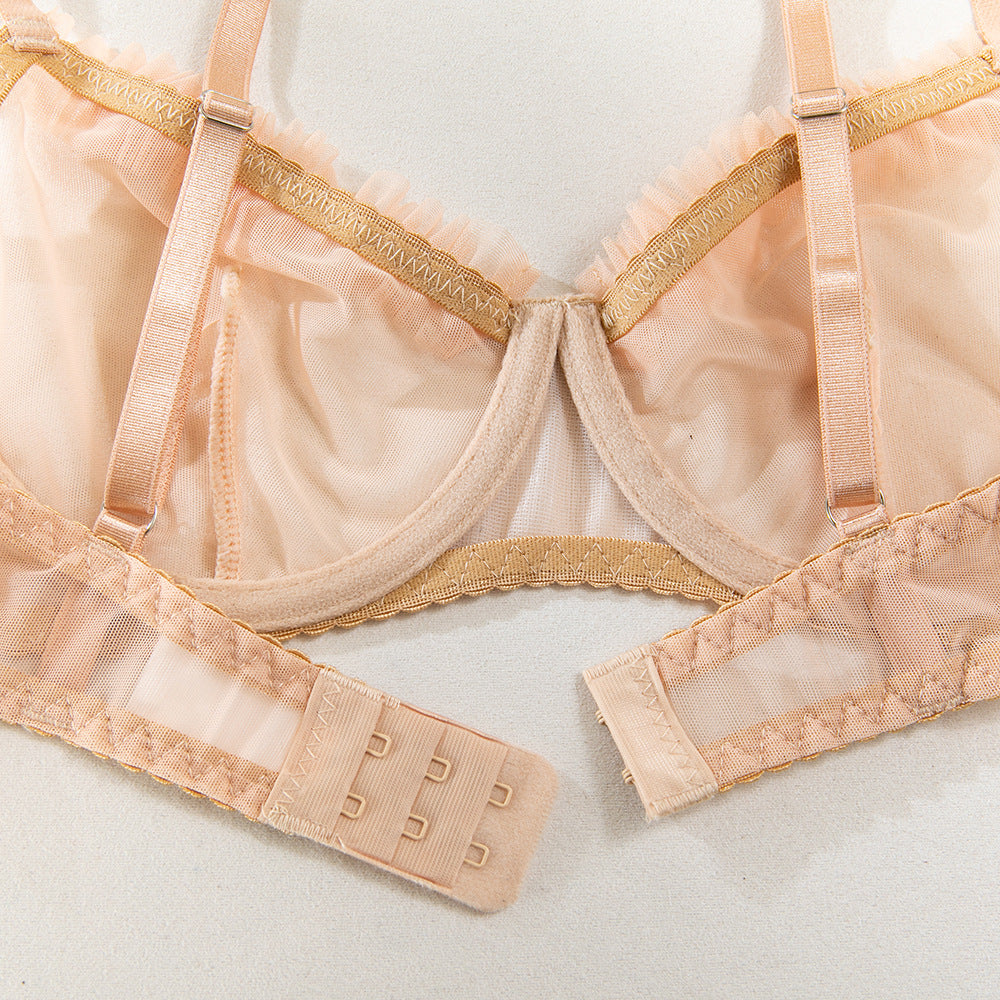 Lace Mesh Bra Set Lingerie - detail view 23