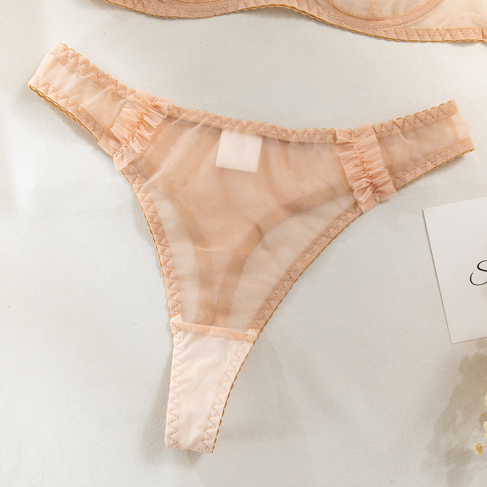 Lace Mesh Bra Set Lingerie - detail view 25