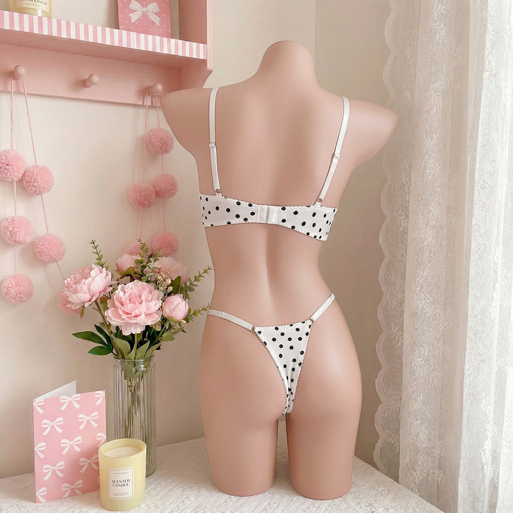 Lace Push-Up Underwire Lingerie Set - detail view 3