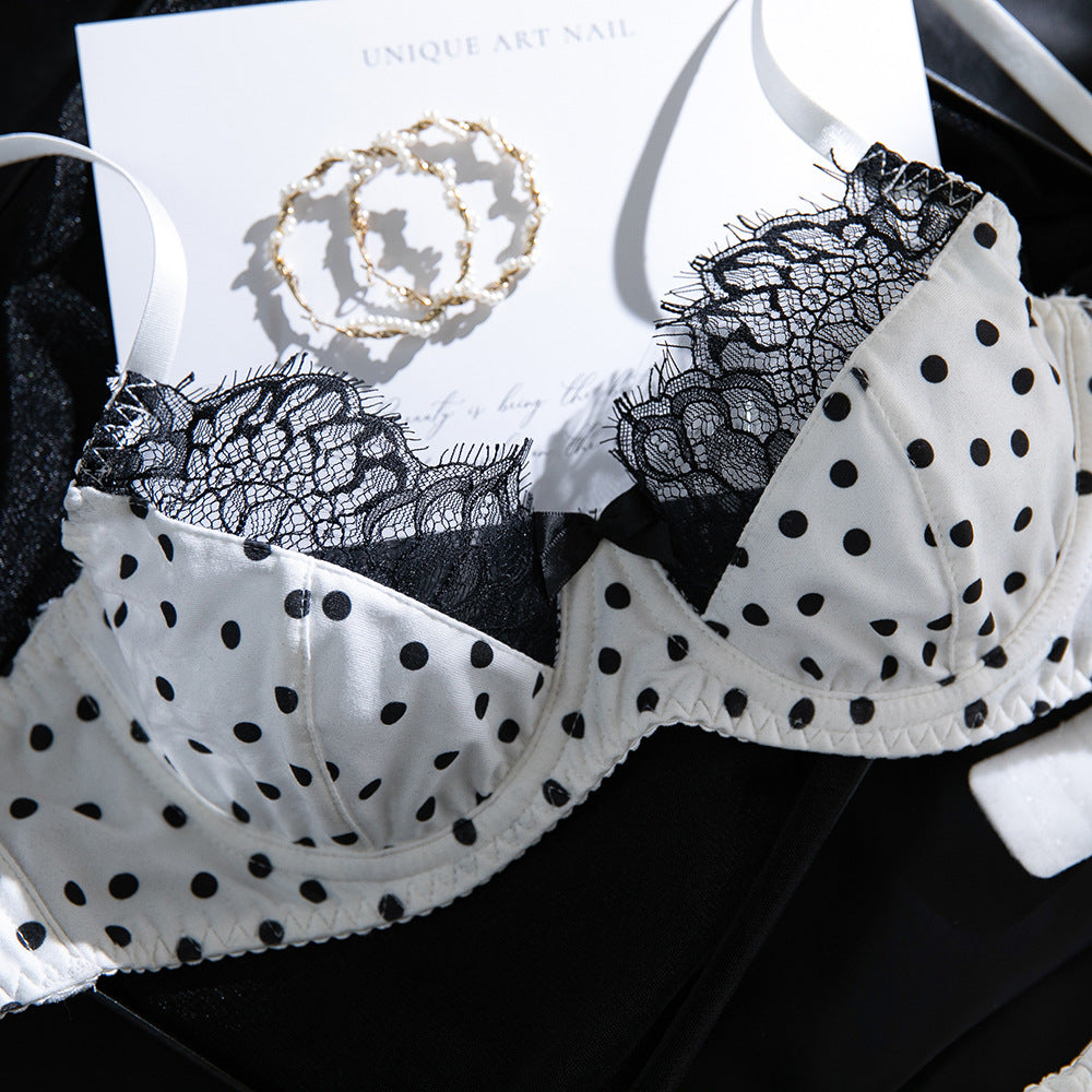Lace Push-Up Underwire Lingerie Set - detail view 8