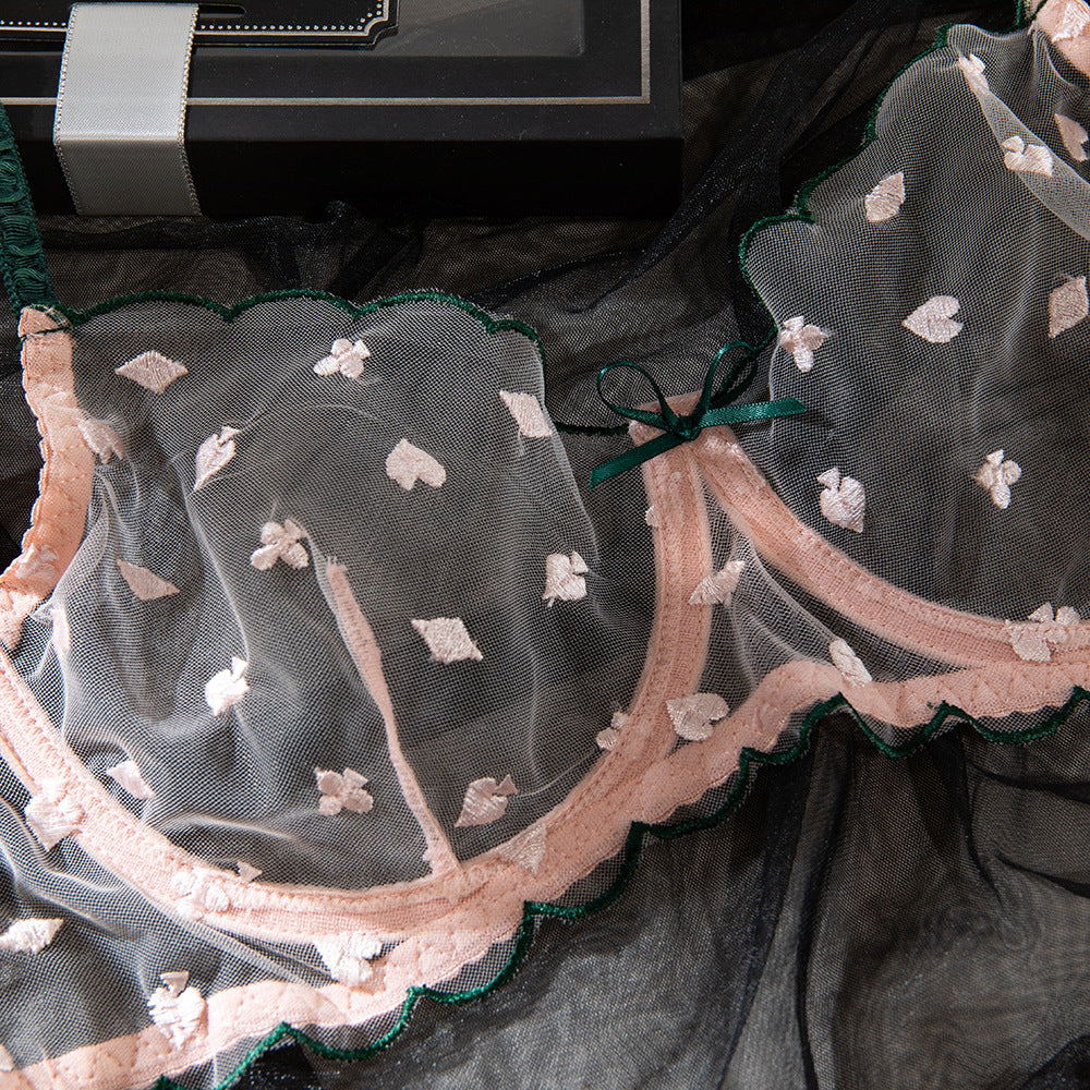 Lace Sheer Bra Set Lingerie - detail view 13