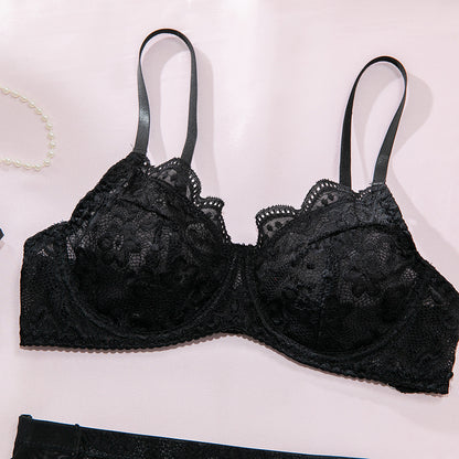 Lace Sheer Mesh Garter Belt Set Lingerie - detail view 36