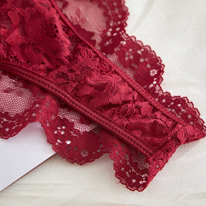 Lace Sheer Mesh Lingerie Set - detail view 31