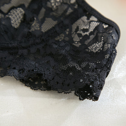Lace Sheer Mesh Lingerie Set - detail view 45