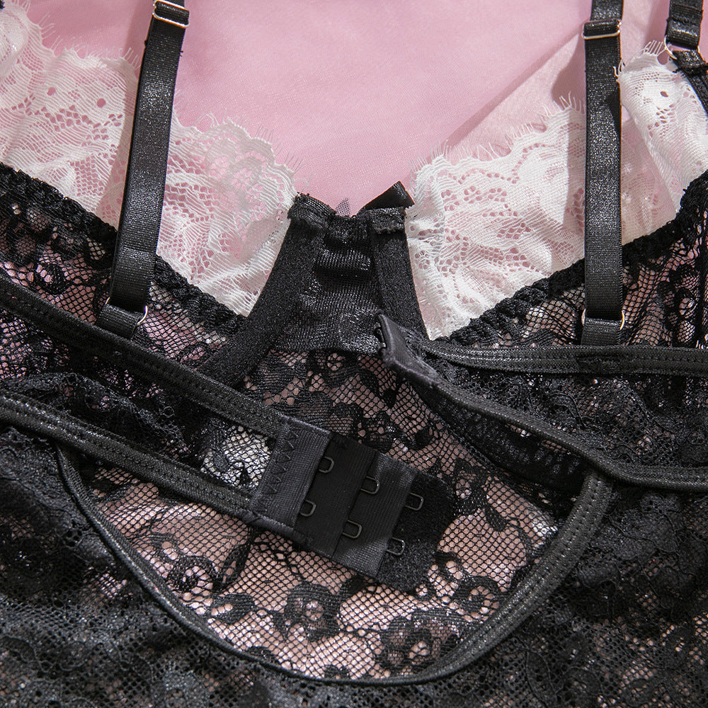 Lace Stockings Bodysuit - detail view 37