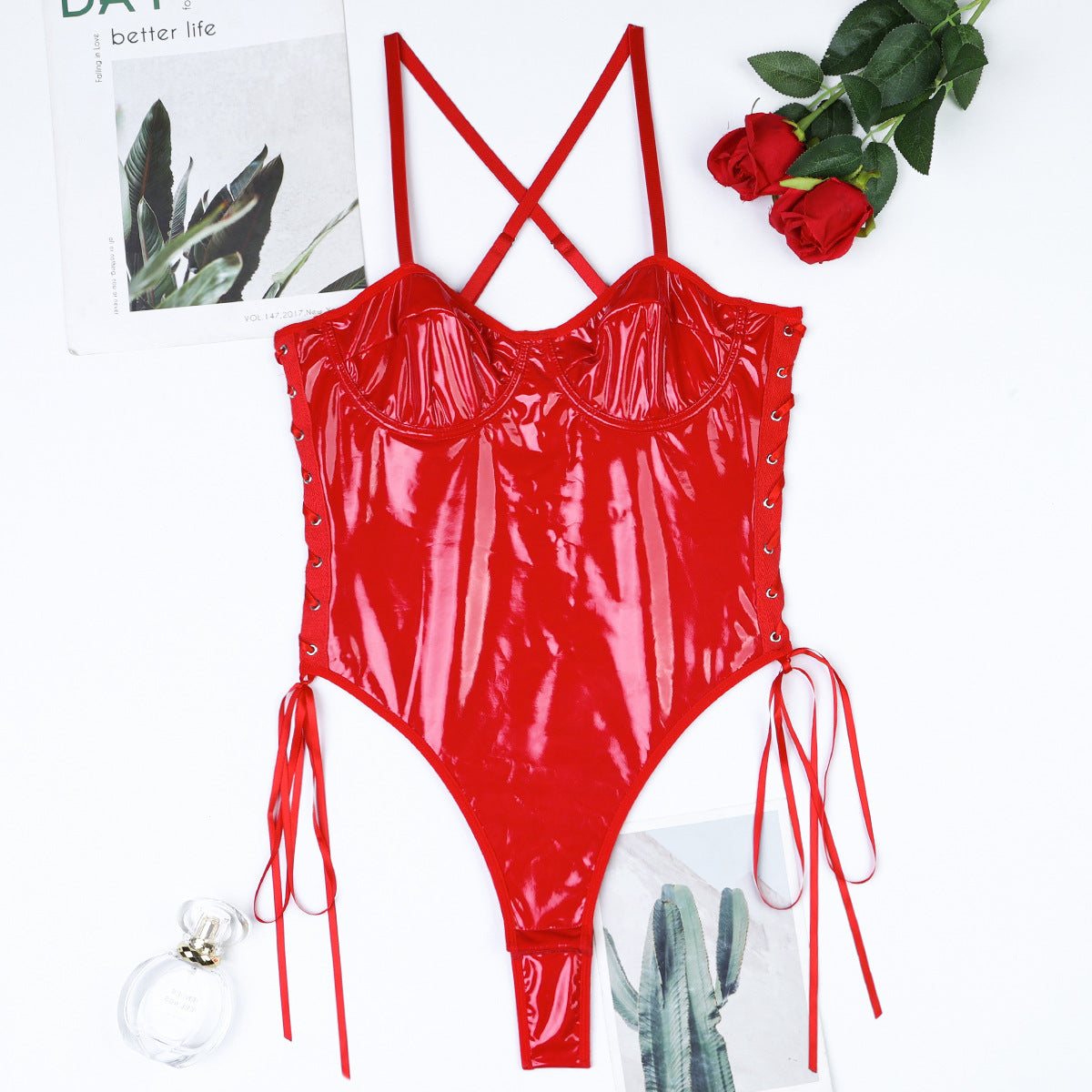Lace-Up Bodysuit - detail view 24