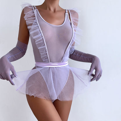Mesh 3-Piece Set Bodysuit - detail view 16