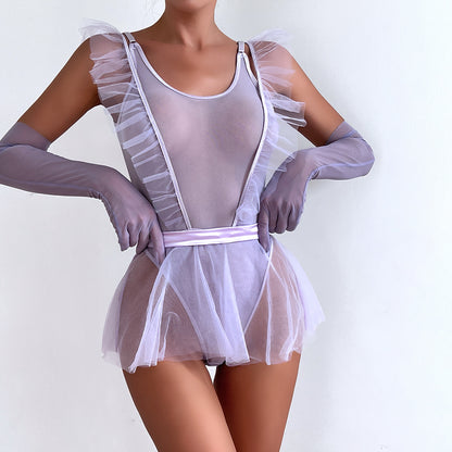Mesh 3-Piece Set Bodysuit - detail view 19