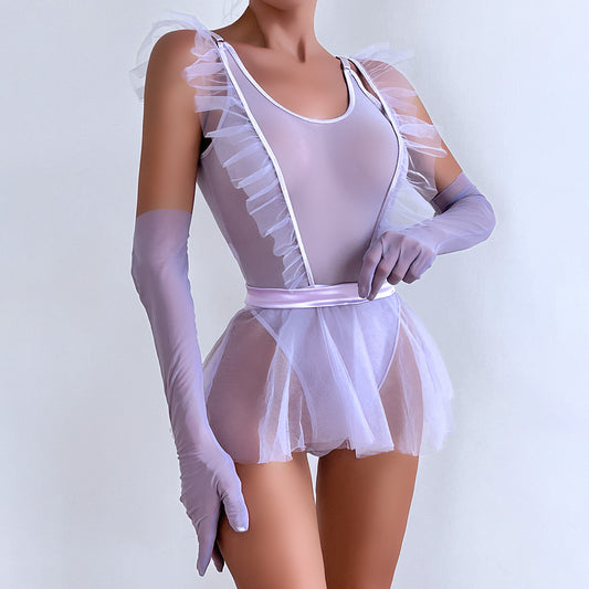 Mesh 3-Piece Set Bodysuit - detail view 20