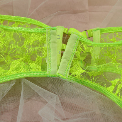 Mesh 4-Piece Set Cutout Lingerie - detail view 63