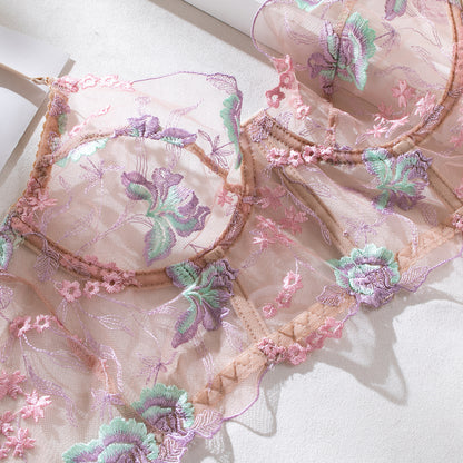 Mesh Bra Set Push-Up Lingerie - detail view 13
