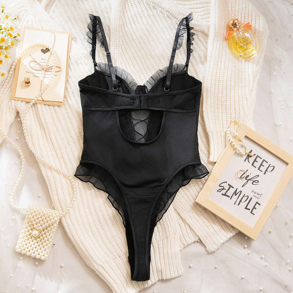 Mesh Shapewear Bodysuit Push-Up - detail view 9