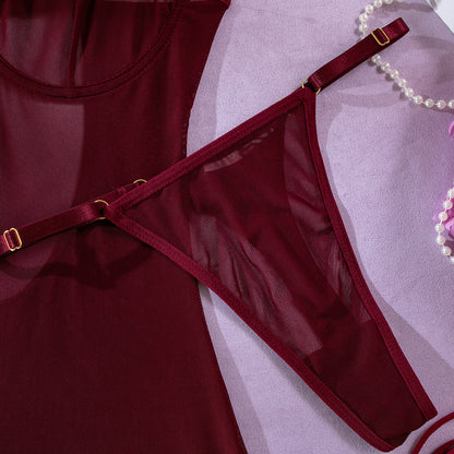 Mesh Sheer 3-Piece Set Lingerie - detail view 28