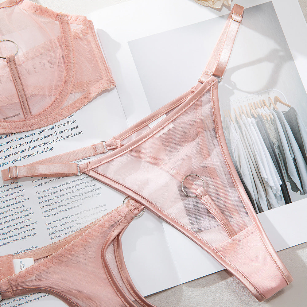 Mesh Sheer Bra Set Lingerie - detail view 22