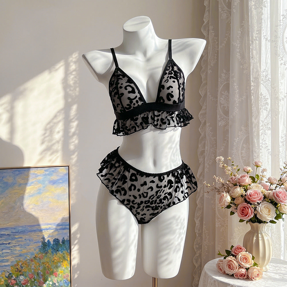 Mesh Sheer Bra Set Lingerie - detail view 2
