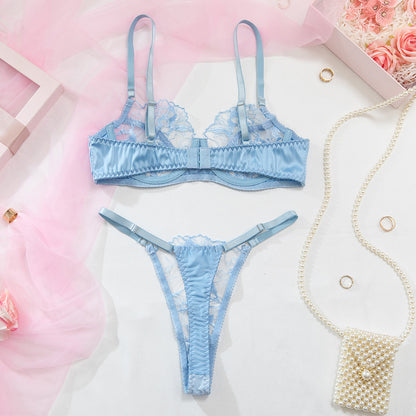 Mesh Sheer Bra Set Lingerie - detail view 3
