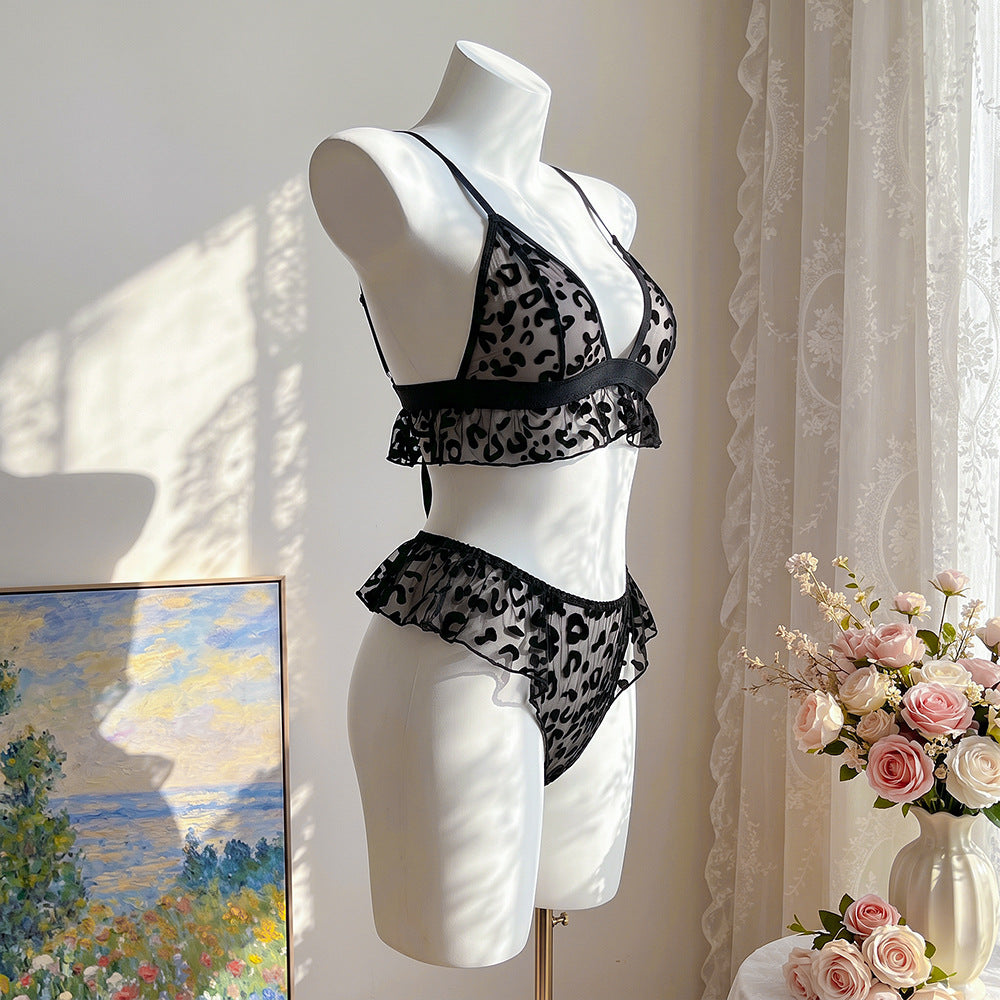 Mesh Sheer Bra Set Lingerie - detail view 3