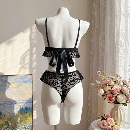 Mesh Sheer Bra Set Lingerie - detail view 4